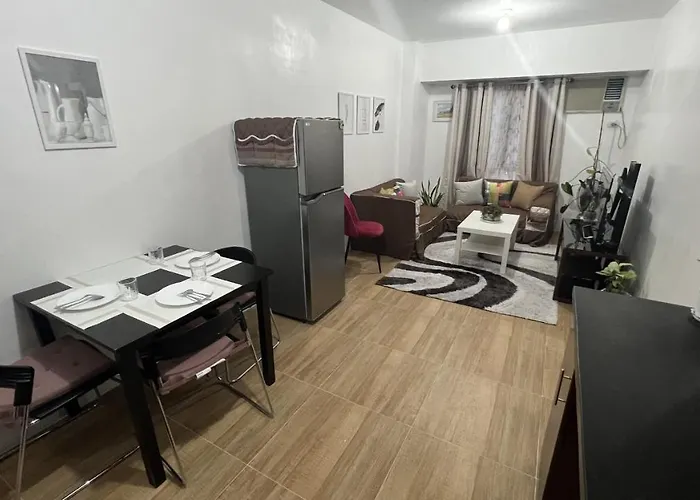 아파트호텔 Convenient 2-bedroom Unit In The Metro 마닐라