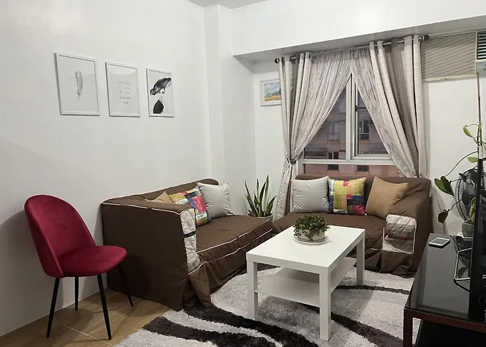 Convenient 2-bedroom Unit In The Metro 아파트호텔 마닐라